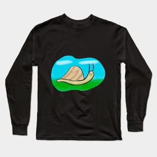 Snail Long Sleeve T-Shirt